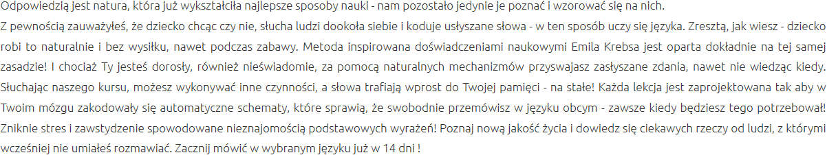 Efektywna Metoda Nauki Puszczykowo